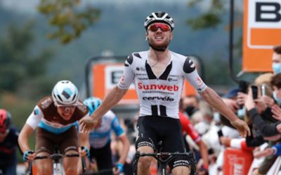 Flèche Wallonne 2020 : Marc Hirschi au sommet du Mur de Huy